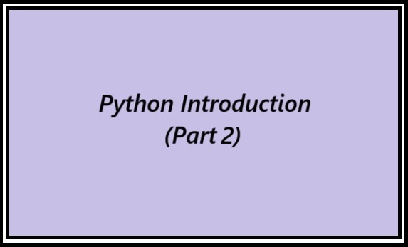 Python Introduction (Part 2): What is Python IDLE and Python Syntax?